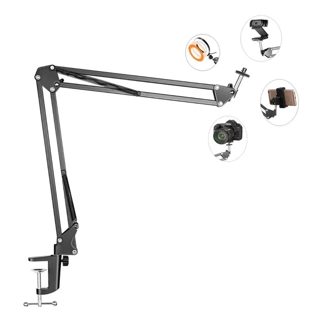 Brazo  Soporte Cámara Webcam  Logitech Celular Flexible Mesa