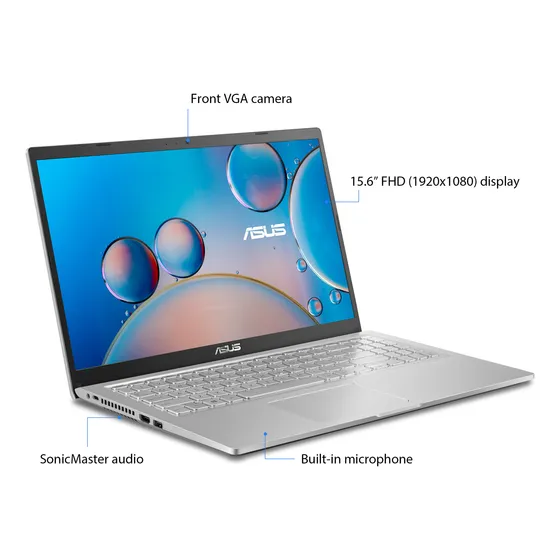 Laptop Asus M515 15.6, Ryzen 3 3250u, 8 Gb, 128 Gb M515da-ws