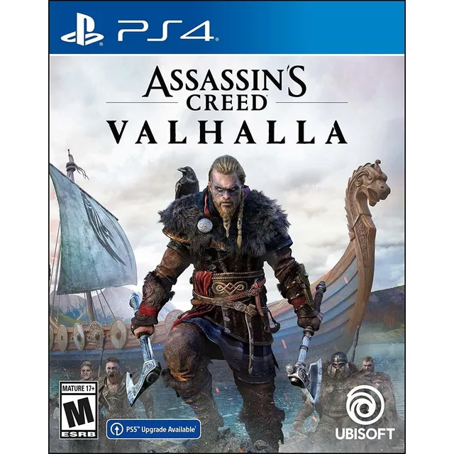 Medios físicos de Assassin's Creed Valhalla Ps4