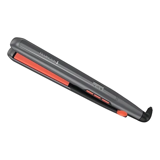 Plancha de cabello Remington Flat Iron Anti-static Technology S5500 gris