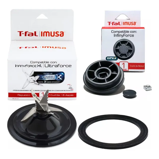 Cuchilla Licuadora T-fal Infinyforce Xl Ultraforce + Cople