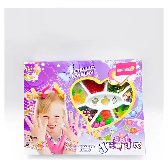Set Juego Para Crear Pulseras Para Niñas