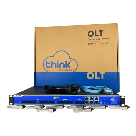 Olt Gpon 8p Think Tk-8g Gbic C++++