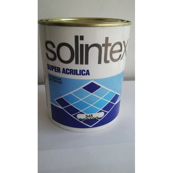 Pintura Super Acrilica (satinada) Solintex Línea 300