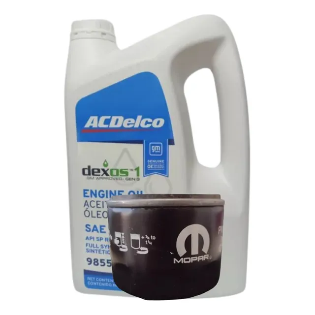 Kit Filtro Y Aceite Sintetico 5w30 Fiat Cronos 18/25