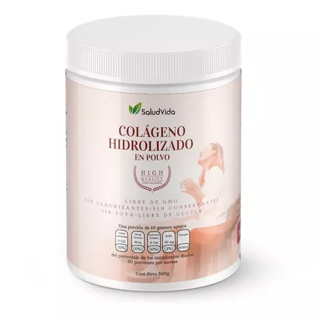 Colágeno Hidrolizado 100% Puro 500 Gramos