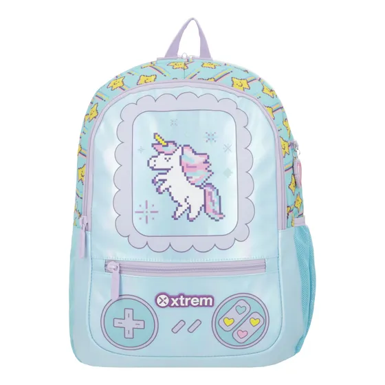 Mochila Logan 5xt Aqua Unicorn