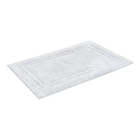 Tapete Para Casa 50x80cm Buddemeyer Elegance Liso Cinza Claro