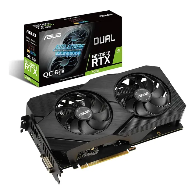 Tarjeta Gráfica Asus Geforce Rtx 2060 Overclocked 6gb Gddr6