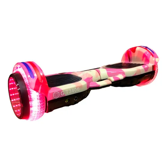 Hoverboard Bluetooth Smart 6.5 Gt3400 Foston(rosa Camuflado)