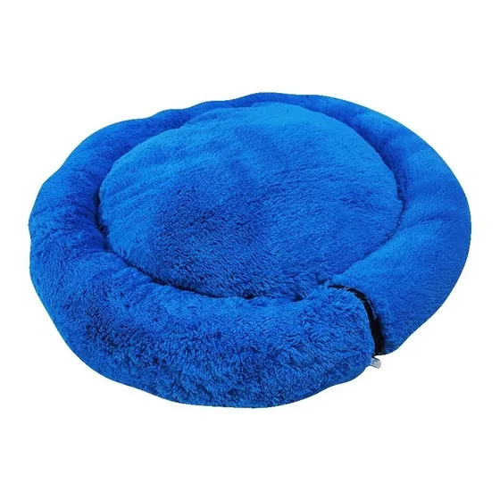 Cama Relajante, Para Perro 70x80cm 10 Colores Fácil De Lavar Color Azul Rey