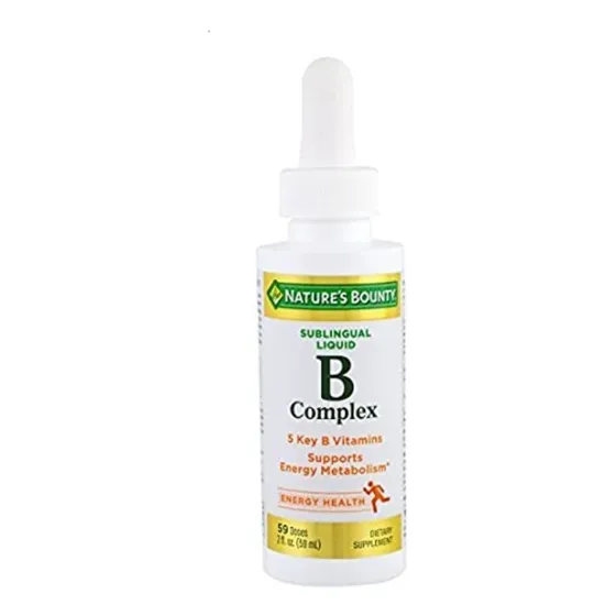 Complejo B Sublingual Con Vitamina B12 Stock Importado Stock