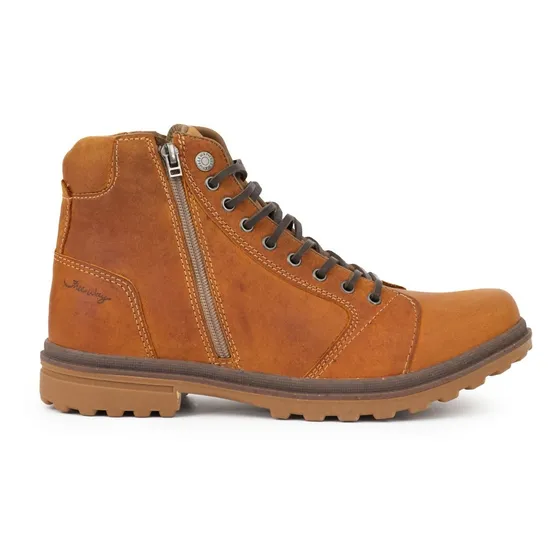 Borcego Mujer Briganti Cuero Zapato Bota Borcegos Mcbo24951