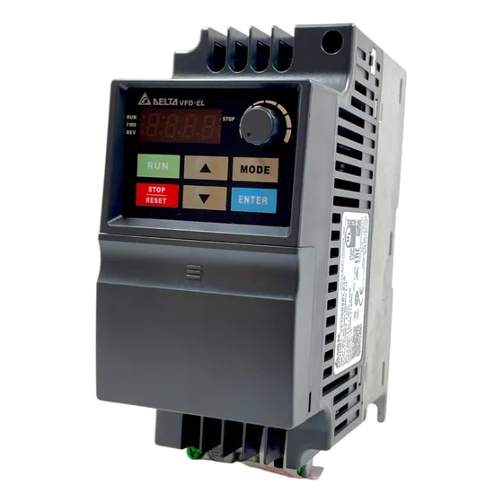 Variador 1/2hp 230v Microdrive Delta Electronics Vfd004el23a