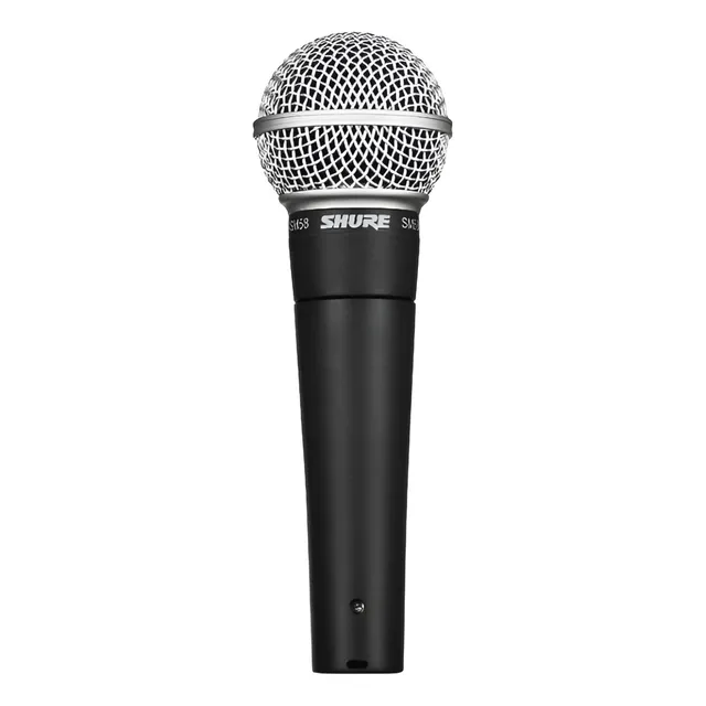 Micrófono Shure SM SM58-LC Dinámico Cardioide color gris oscuro/plateado