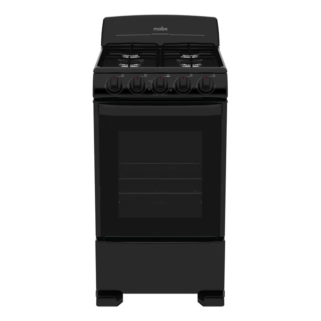 Estufa De Piso 50 Cm Negro Em5031bapn1 - Mabe