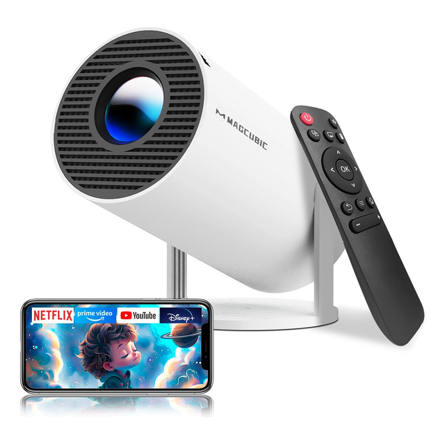 Projetor Portátil Magcubic Hy300pro Bluetooth Wifi 6 260ansi Projetor Portátil Magcubic Hy300pro Bluetooth Wifi 6 260ansi