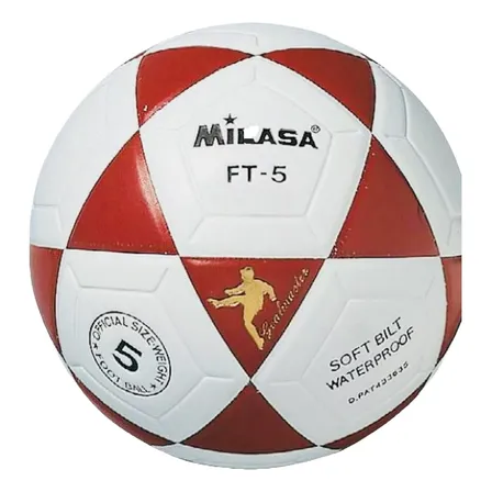 Balon De Futbol Pelota Futbol Diseño Clasico Color Rojo