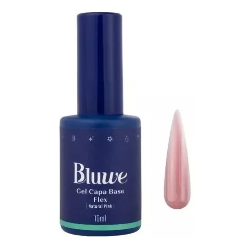 Bluwe Gel Capa Base Natural Pink Lara Machado - 10ml