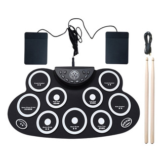 Aa Tambor Electrónico Portátil Hand Roll Drum Para Aa Tambor Electrónico Portátil Hand Roll Drum Para