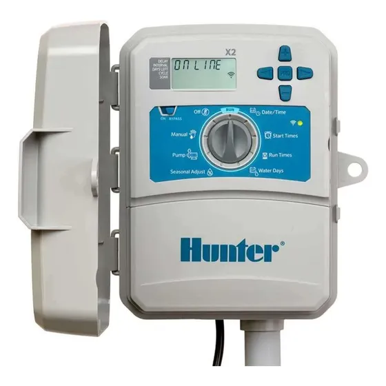 Programador Riego Hunter X2 4 Estaciones Apto Wifi