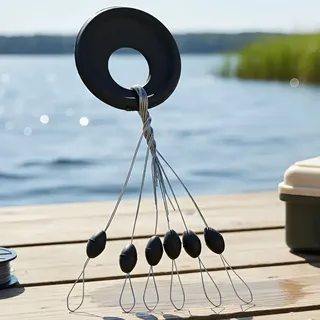 Kit 600 Stopper Pesca Borrachinhas P/ Travar Chumbo E Boia