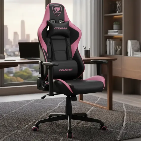 Silla Profesional Gamer Cougar Armor Elite Eva - Rosa