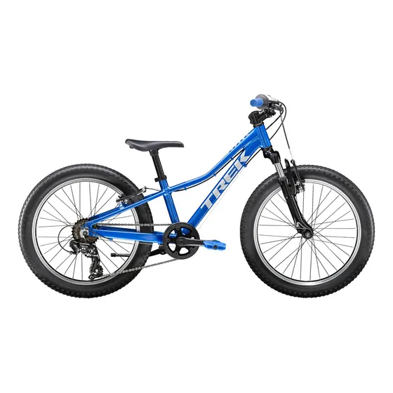 Bicicleta Aro 20 Infantil Trek Precaliber 7v C/ Suspensão Cor Azul Tamanho Do Quadro Único