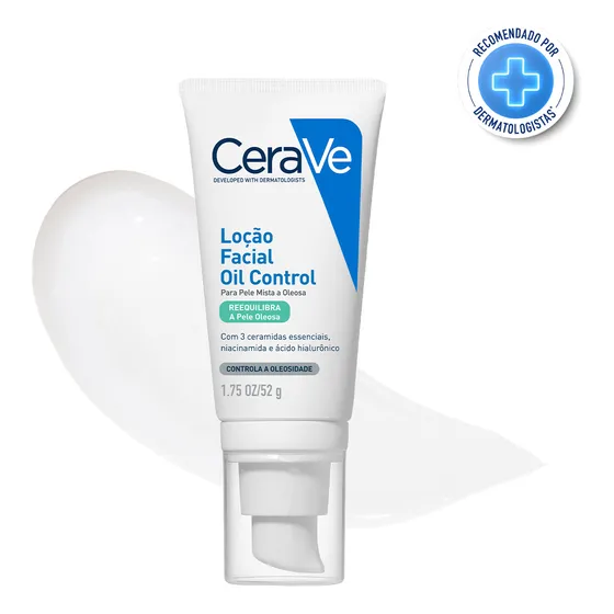 Cerave Hidratante Pele Oleosa Loção Facial Oil Control 52g Momento De Aplicação Dia