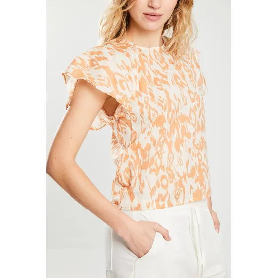 Remera Básica Voile  Redondo Butter Toffee Koxis Mujer