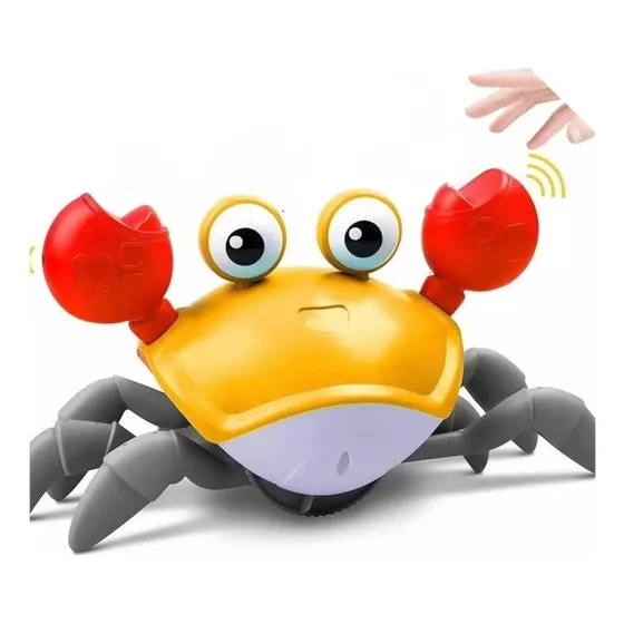 Cangrejo juguete de bebé con luz y música Ym crab toy