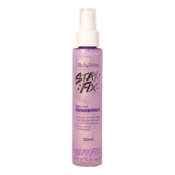 Bruma Facial Efeito Glow Stay Fix Ruby Rose