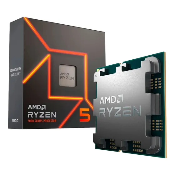 Mercado Livre Processador Amd Ryzen 5 7600x 4.7ghz(5.3ghz) Am5 Cache 38mb  image