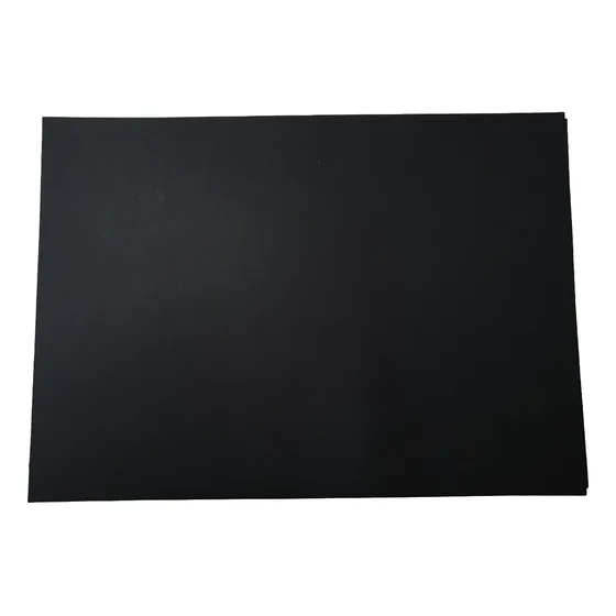 Papel Cartulina-opalina Negra Tamaño Carta De 180gr 50 Und