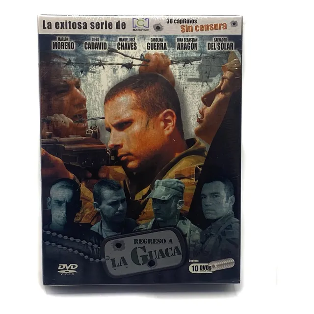 10 Dvd´s Serie Colombiana Regreso A La Guaca - Nueva Sellada