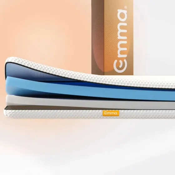 Topper Cubre Colchón Emma Flip 2 Plazas Plus Blanco 2.5 Plazas