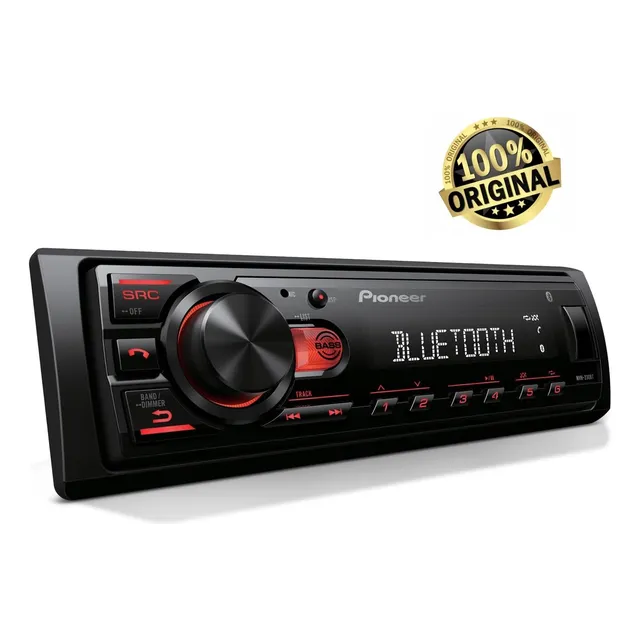 Reproductor Pioneer Radio Bluetooth Usb Auxiliar Original