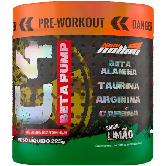 Pré Treino C4 Beta Pump (225g) - New Millen Pré Workout 