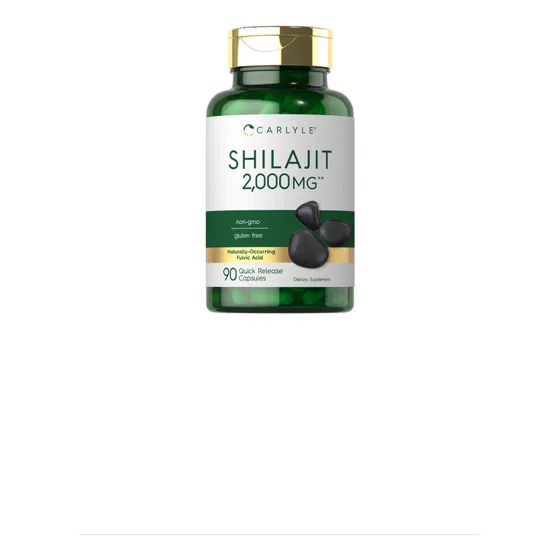 Carlyle Shilajit Mejor Rendimiento Físico 2000mg 90capsulas