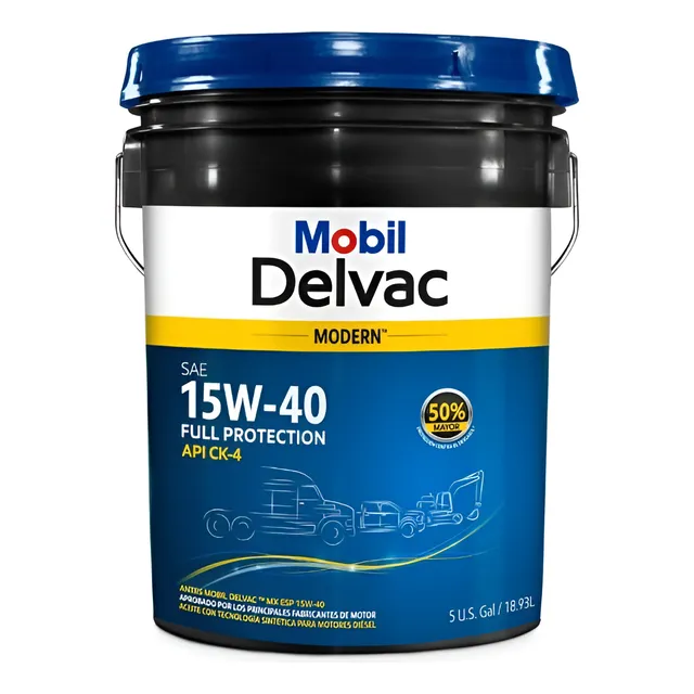 Mobil Delvac 15w-40 - 5 Galones Lubricante Motor