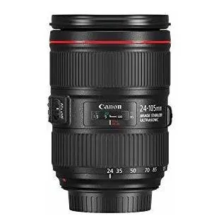 Canon Zoom Lens Ef In Fl Is Usm Estuche Blanca Nueva Em K4