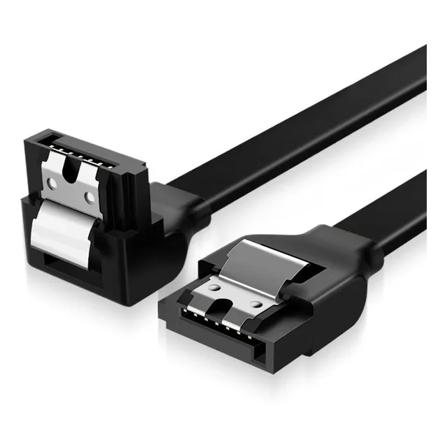 Cable Sata 3 Datos 6gbps 50cm Reforzado Traba Calidad Disco