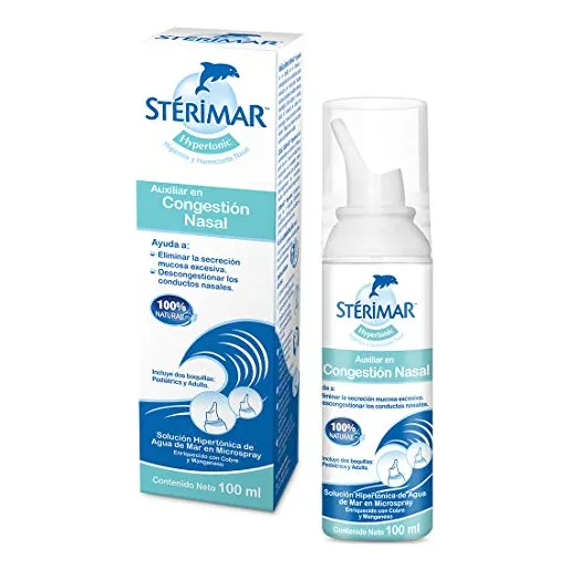 Sterimar Hypertonic Agua De Mar Spray Nasal Auxiliar En Cong