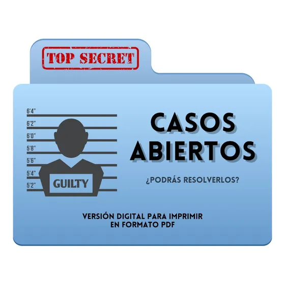 Crimen Sin Resolver | #1 Casos Abiertos | Juego Digital Pdf
