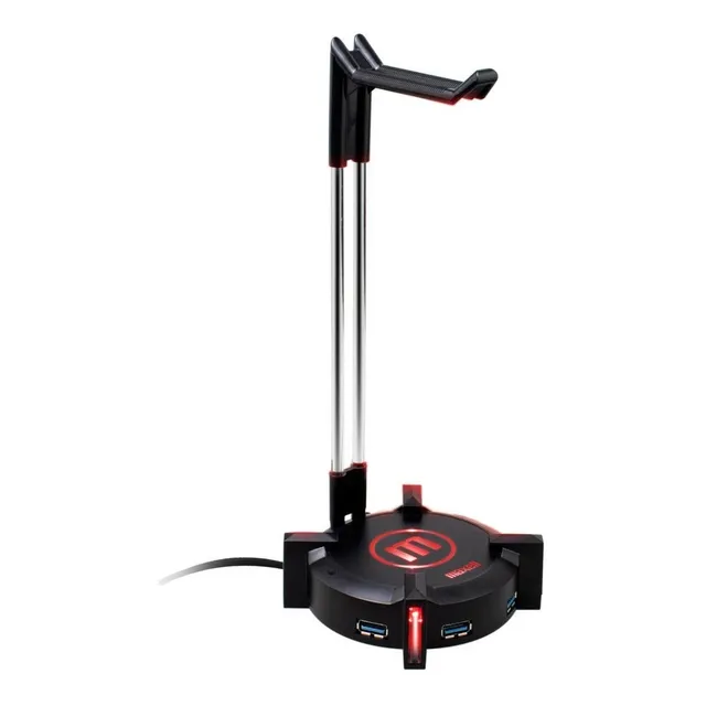 Base Para Diadema Gamer Maxell Con 4 Puertos Usb