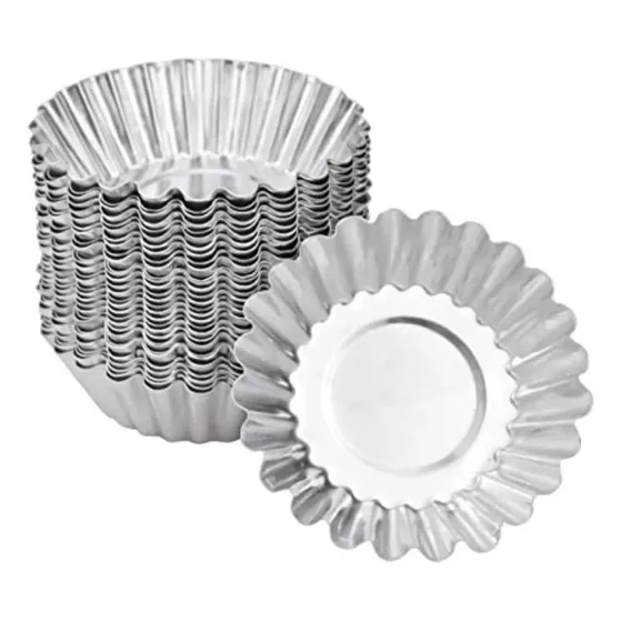 Molde De Tartaleta Cupcake Reposteria Tamaño 7cm 100 Und