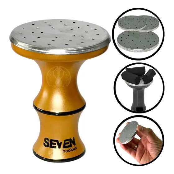 Kit 3 Un Kaloud Controlador De Calor Chapinha Rosh Narguile 