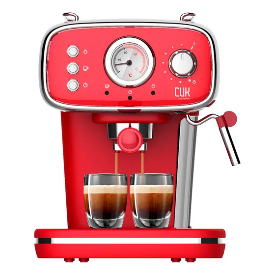 Cafetera Expreso Gadnic Café Vaporizador Espumador Leche Bar