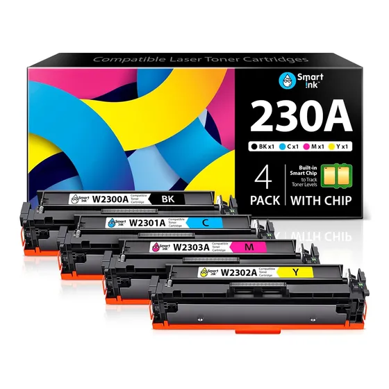 Toner Compatível Cp 230a Kit 4 Unid. W2300/w2303