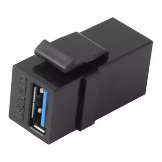 Conector Emenda Keystone Usb 3.0 Para Transferência De Dados Conector Emenda Keystone Usb 3.0 Para Transferência De Dados